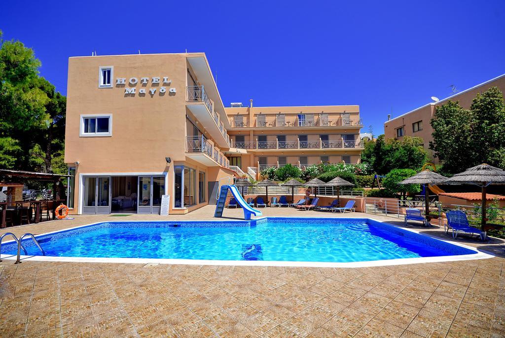 Hotel Magda Agia Marina  Екстериор снимка