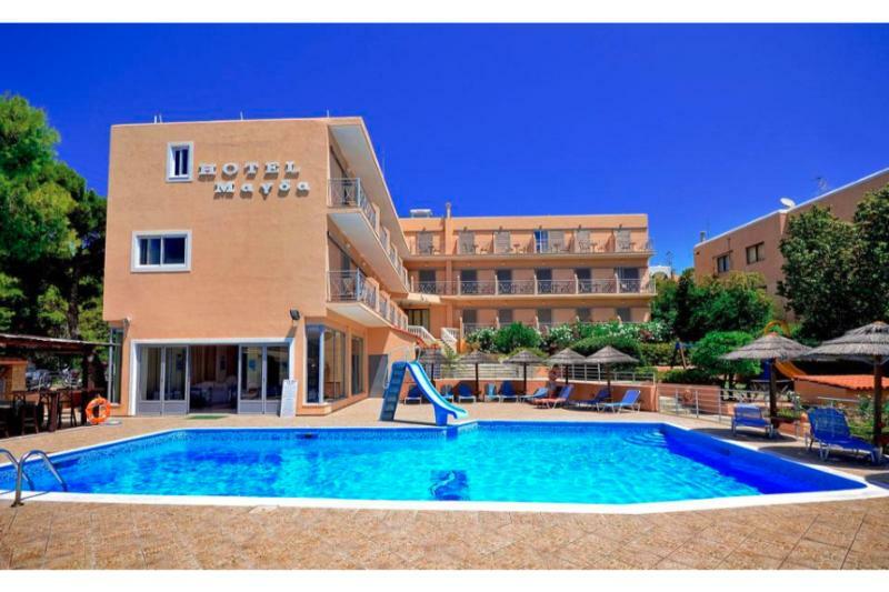 Hotel Magda Agia Marina  Екстериор снимка