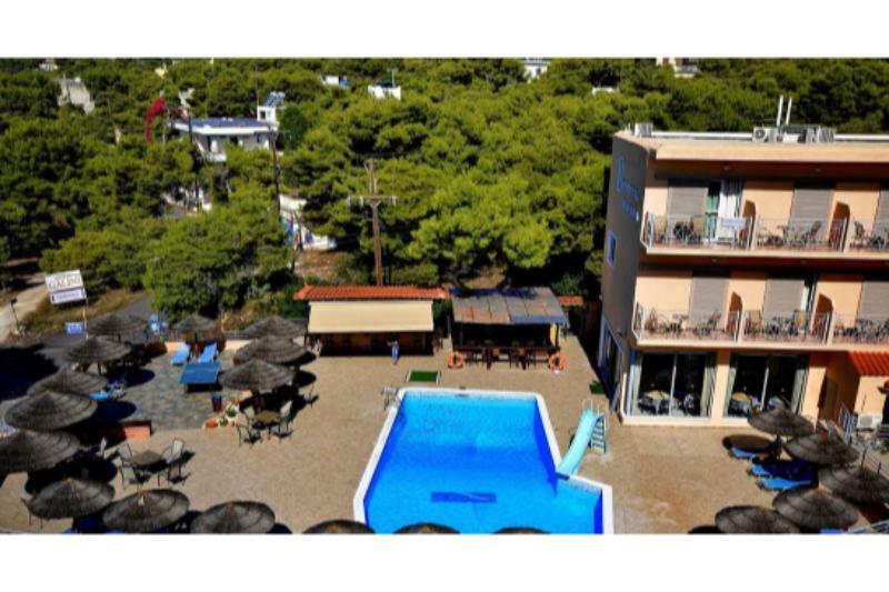 Hotel Magda Agia Marina  Екстериор снимка